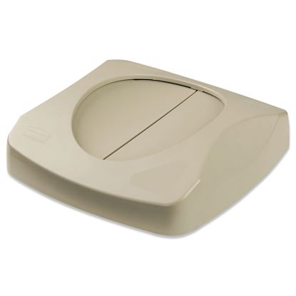 Swing Top Lid for Untouchable Recycling Center, 16" Square, Beige1