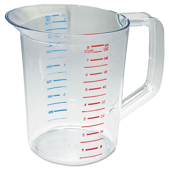 Bouncer Measuring Cup, 2 qt, Clear1