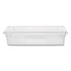 Food/Tote Boxes, 8.5 gal, 26 x 18 x 6, Clear1