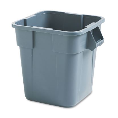 Brute Container, Square, Polyethylene, 28 gal, Gray1