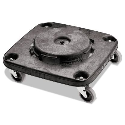 Brute Container Square Dolly, 250 lb Capacity, 17.25 x 6.25, Black1
