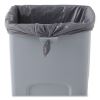 Untouchable Square Waste Receptacle, Plastic, 23 gal, Gray2