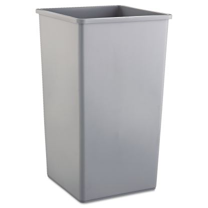 Untouchable Square Waste Receptacle, Plastic, 50 gal, Gray1