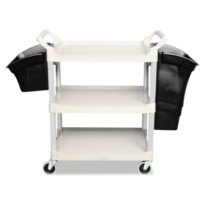 Xtra Utility Cart, 300-lb Capacity, Three-Shelf, 20w x 40.63d x 37.8h, Gray1