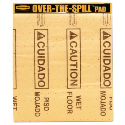 Over-The-Spill Pad Tablet with Medium Spill Pads, Yellow, 22/Pack1