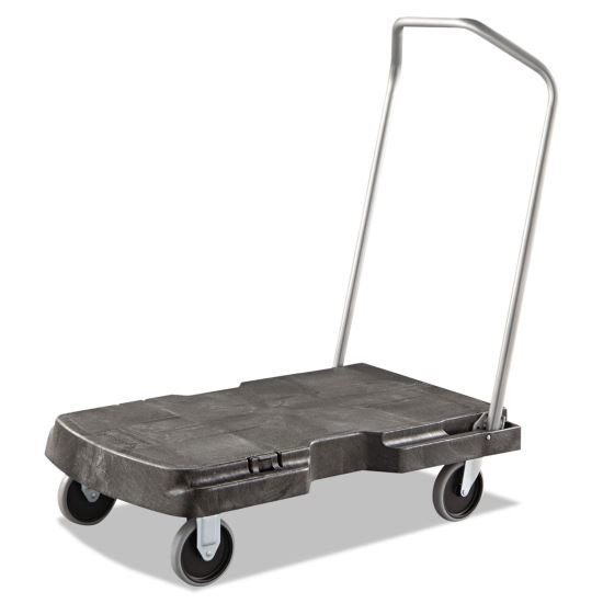 Triple Trolley, 500-lb Capacity, 20.5w x 32.5d x 7h, Black1