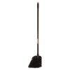 Angled Lobby Broom, Poly Bristles, 35" Handle, Black2
