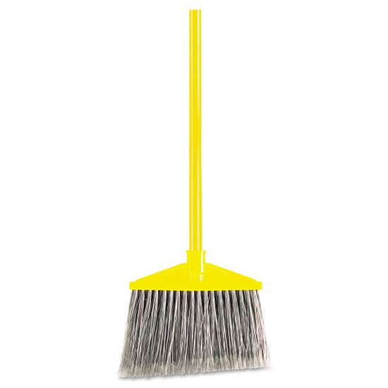 7920014588208, Angled Large Broom, 46.78" Handle, Gray/Yellow1
