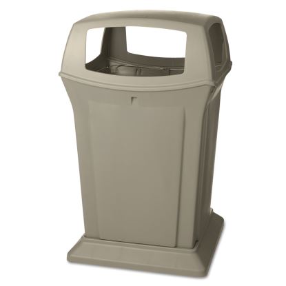 Ranger Fire-Safe Container, Square, Structural Foam, 45 gal, Beige1