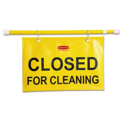 Site Safety Hanging Sign, 50w x 1d x 13h, Yellow1