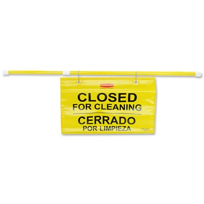 Site Safety Hanging Sign, 50 x 1 x 13, Multi-Lingual, Yellow1