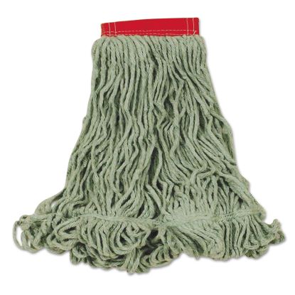 Super Stitch Blend Mop Heads, Cotton/Synthetic, Green, Large1