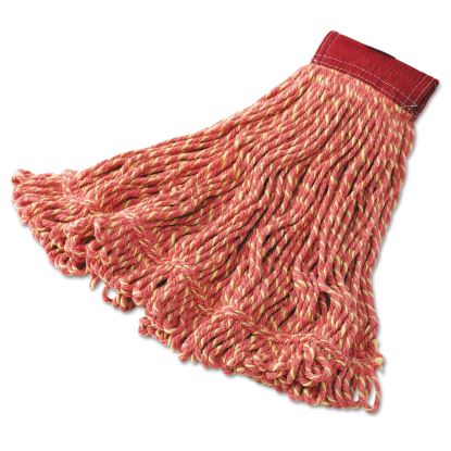 Super Stitch Blend Mop Heads, Cotton/Synthetic, Red, Large1