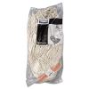 Premium Cut-End Cotton Wet Mop Head, 16oz, White, 1" Orange Band, 12/Carton2