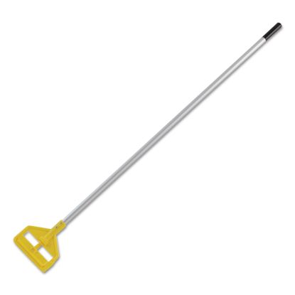 Invader Aluminum Side-Gate Wet-Mop Handle, 60", Gray/Yellow1