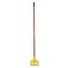 Invader Fiberglass Side-Gate Wet-Mop Handle, 60", Red/Yellow1
