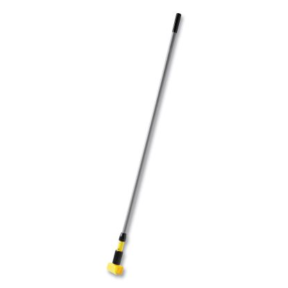 Fiberglass Gripper Mop Handle, 1" dia x 60", Gray/Yellow1