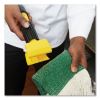 Fiberglass Gripper Mop Handle, Yellow/Gray2