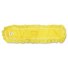 Trapper Commercial Dust Mop, Looped-end Launderable, 5" x 48", Yellow1