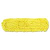 Trapper Commercial Dust Mop, Looped-end Launderable, 5" x 48", Yellow2