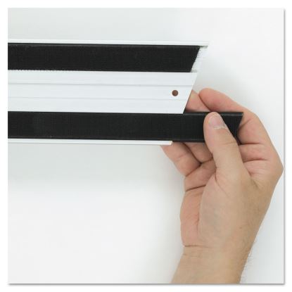Hook and Loop Replacement Strips, 1.1" x 18", Black1