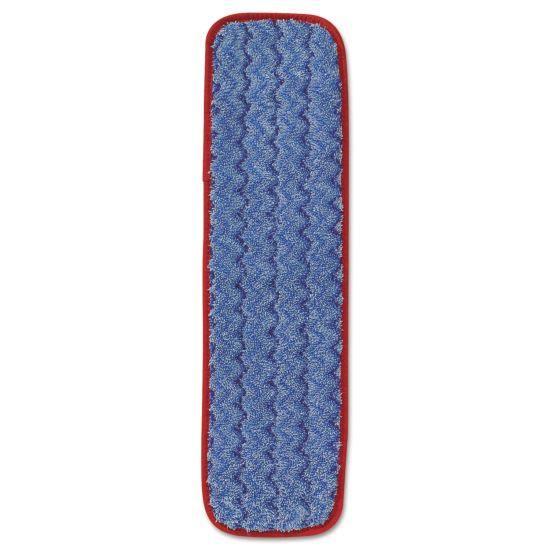 Microfiber Wet Mopping Pad, 18 1/2" x 5 1/2" x 1/2", Red1