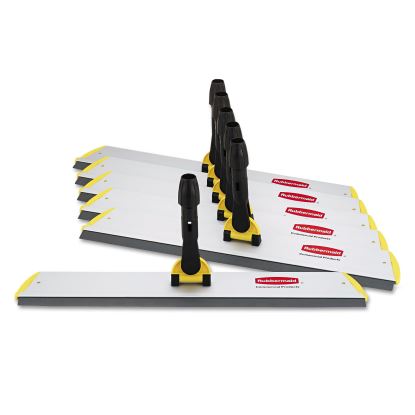 HYGEN Quick Connect S-S Frame, Squeegee, 24w x 4 1/2d, Aluminum, Yellow1