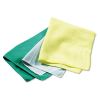 Reusable Cleaning Cloths, Microfiber, 16 x 16, Yellow, 12/Carton2