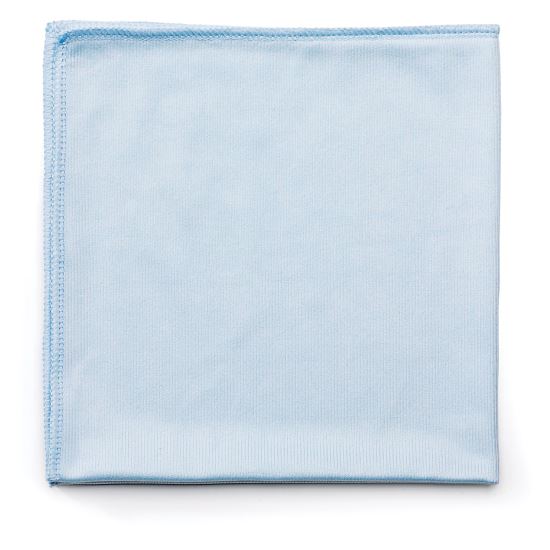 Executive Series Hygen Cleaning Cloths, Glass Microfiber, 16 x 16, Blue, 12/Carton1