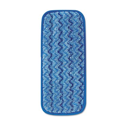 Microfiber Wall/Stair Wet Mopping Pad, 13.75 x 5.5 x 0.5, Blue1