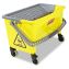 HYGEN Press Wring Bucket for Microfiber Flat Mops, 43 qt, Yellow1