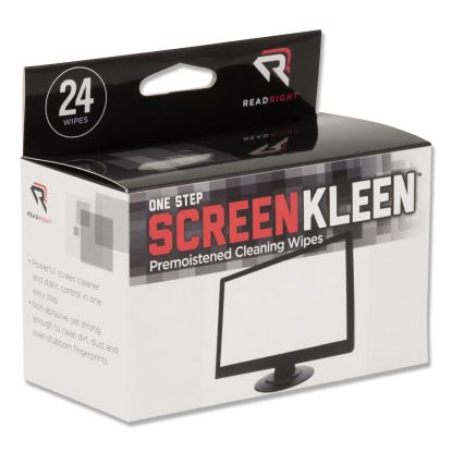 OneStep Screen Cleaner, 5 x 5, 24/Box1