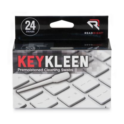 KeyKleen Premoistened Cleaning Swabs, 24/Box1