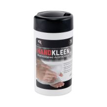 HandKleen Premoistened Antibacterial Wipes, Cloth, 5.5 x 6.5, 70/Tub1