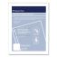 Rip Proof Reinforced Filler Paper, 3-Hole, 8.5 x 11, Unruled, 100/Pack1