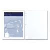 Rip Proof Reinforced Filler Paper, 3-Hole, 8.5 x 11, Unruled, 100/Pack2