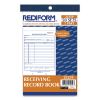 Receiving Record Book, Two-Part Carbonless, 5.56 x 7.94, 1/Page, 50 Forms2