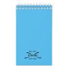 Paper Blanc Xtreme White Wirebound Memo Pads, Narrow Rule, Randomly Assorted Cover Colors, 60 White 3 x 5 Sheets1