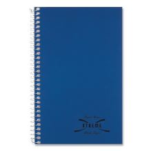 Single-Subject Wirebound Notebooks, 1 Subject, Medium/College Rule, Kolor Kraft Blue Front Cover, 7.75 x 5, 80 Sheets1
