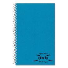 Single-Subject Wirebound Notebooks, 1 Subject, Medium/College Rule, Kolor Kraft Blue Front Cover, 9.5 x 6, 80 Sheets1
