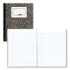 Composition Book, Medium/College Rule, Black Marble Cover, 10 x 7.88, 80 Sheets2
