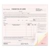 Bill of Lading Short Form, Three-Part Carbonless, 7 x 8.5, 1/Page, 250 Forms2