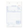 Job Work Order Book, Two-Part Carbonless, 5.5 x 8.5, 1/Page, 50 Forms1