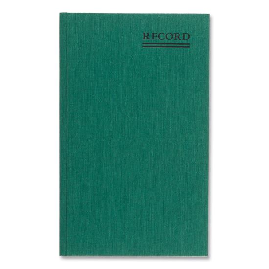 Emerald Series Account Book, Green Cover, 12.25 x 7.25 Sheets, 150 Sheets/Book1