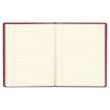 Red Vinyl Series Journal, 1 Subject, Medium/College Rule, Red Cover, 10 x 7.75, 300 Sheets1