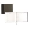 Hardcover Visitor Register Book, Black Cover, 9.78 x 8.5 Sheets, 128 Sheets/Book2
