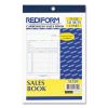 Sales Book, Two-Part Carbonless, 5.5 x 7.88, 1/Page, 50 Forms2
