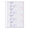 Receipt Book,Two-Part Carbonless, 7 x 2.75, 4/Page, 400 Forms1