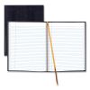 Executive Notebook, Ribbon Bookmark, 1 Subject, Medium/College Rule, Blue Cover, 11 x 8.5, 75 Sheets2