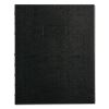 NotePro Notebook, 1 Subject, Narrow Rule, Black Cover, 9.25 x 7.25, 75 Sheets1
